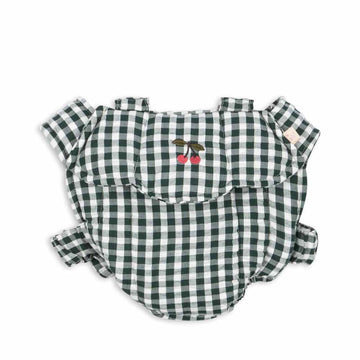 Poppendraagzak - Green check